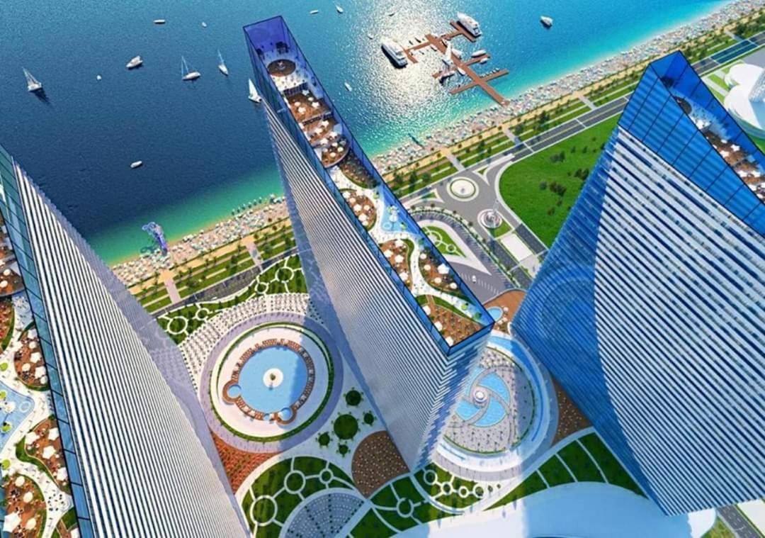 Apartment Twin Towers David Batumi Exteriör bild
